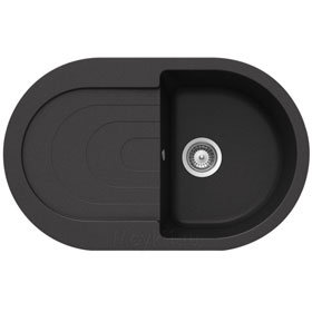 Мойка Teka Perla 45 B-TG Черный металлик