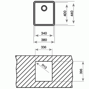 Мойка Teka BE LINEA RS15 34.40 схема установки