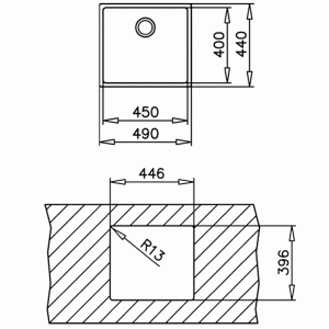 Мойка Teka BE LINEA RS15 45.40 схема установки