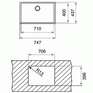 Мойка Teka BE LINEA RS15 71.40 схема установки
