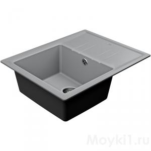 Мойка Teka STONE 45 S-TG 1B 1D Серый Металлик