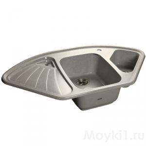 Мойка GranFest Corner GF-C1040E Серый