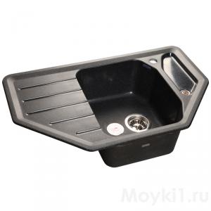 Мойка GranFest Corner GF-C800E Черный