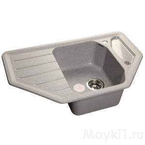 Мойка GranFest Corner GF-C800E Серый