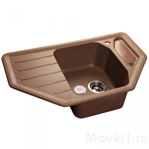 Мойка GranFest Corner GF-C800E Терракот