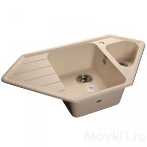Мойка GranFest Corner GF-C950E Белый
