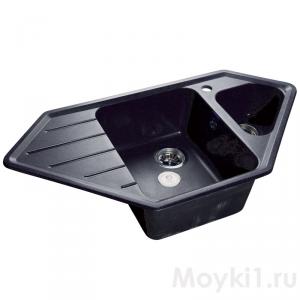 Мойка GranFest Corner GF-C950E Черный