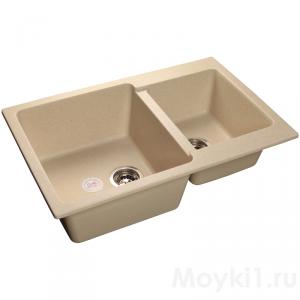 Мойка GranFest Practik GF-P780K Бежевый