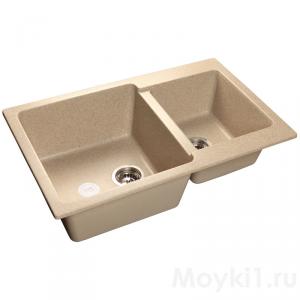 Мойка GranFest Practik GF-P780K Песочный