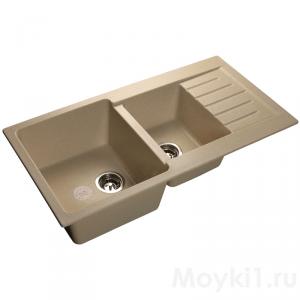 Мойка GranFest Practik GF-P980KL Бежевый