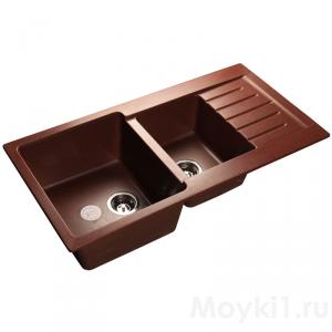 Мойка GranFest Practik GF-P980KL Красный марс