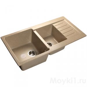 Мойка GranFest Practik GF-P980KL Песочный