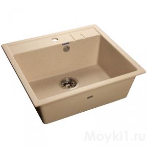 Мойка GranFest Quadro GF-Q560 Бежевый
