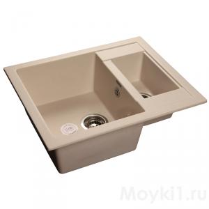 Мойка GranFest Quadro GF-Q610K Белый
