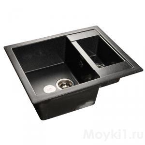 Мойка GranFest Quadro GF-Q610K Черный