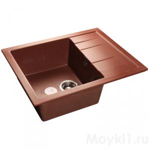 Мойка GranFest Quadro GF-Q650L Красный марс