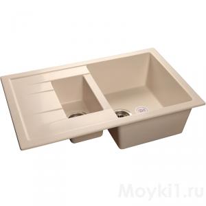 Мойка GranFest Quadro GF-Q775KL Белый
