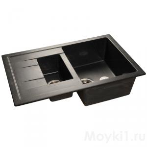 Мойка GranFest Quadro GF-Q775KL Черный