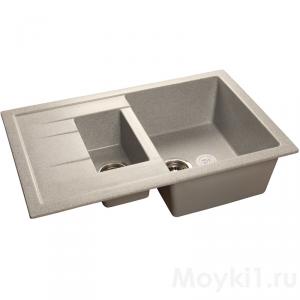 Мойка GranFest Quadro GF-Q775KL Серый