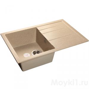 Мойка GranFest Quadro GF-Q780L Песочный