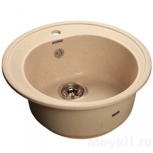 Мойка GranFest Rondo GF-R510 Бежевый