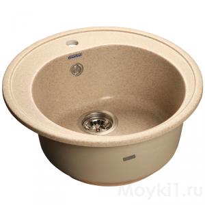 Мойка GranFest Rondo GF-R510 Песочный