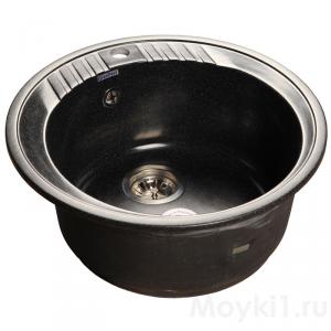 Мойка GranFest Rondo GF-R520 Черный