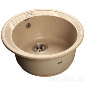 Мойка GranFest Rondo GF-R520 Песочный