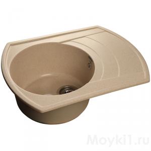 Мойка GranFest Rondo GF-R650L Бежевый