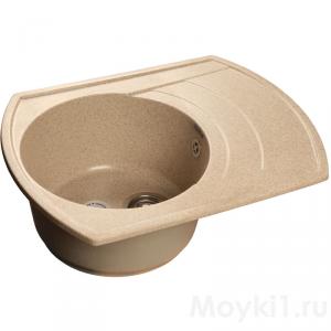 Мойка GranFest Rondo GF-R650L Песочный