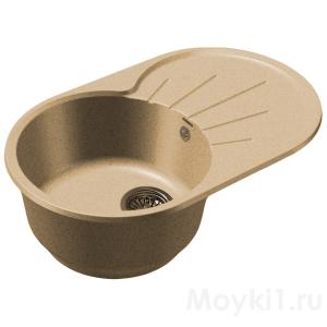 Мойка GranFest Rondo GF-R750L Песочный