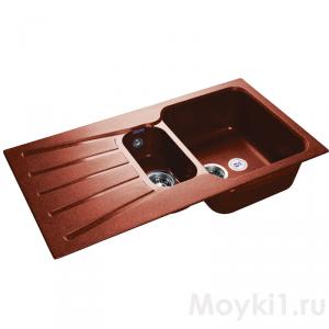 Мойка GranFest Standart GF-S940KL Красный марс