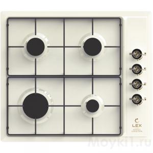 Варочная панель Lex GVE 6044-1 C IV Light (белый антик)