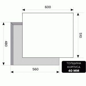 Варочная панель Lex GVE 6044-1 C IV Light (белый антик) схема установки