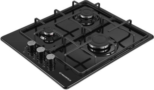 Газовая варочная панель MAUNFELD EGHE.43.3STS-EB