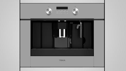 Кофемашина с измельчителем зёрен TEKA CLC 855 GM STEAM GREY