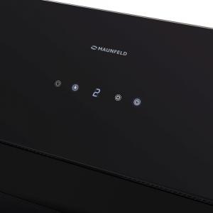 Кухонная вытяжка MAUNFELD Mersey 90 черный\вставка сатин