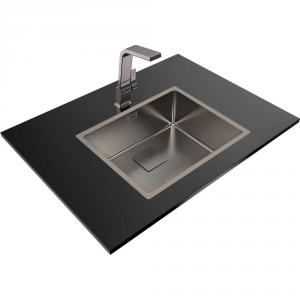 Мойка для кухни TEKA FLEXLINEA RS15 50.40 PVD TITANIUM (PVD покрытие / Титан)