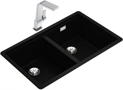 Мойка TEKA RADEA R10 2B 750 M-TG BLACK CARBON
