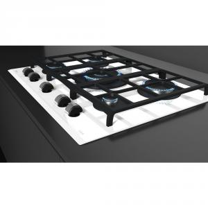 Варочная панель газ на стекле 75 см TEKA GZC 75330 XBC WHITE MARBLE (Белое Стекло)