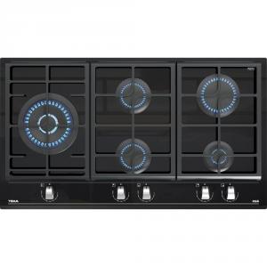 Варочная панель газ на стекле 90 см TEKA GZC 95320 XBC NIGHT RIVER BLACK (Чёрная Стеклокерамика)