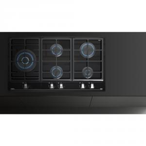 Варочная панель газ на стекле 90 см TEKA GZC 95320 XBC NIGHT RIVER BLACK (Чёрная Стеклокерамика)