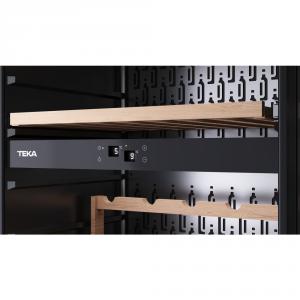 Встраиваемый в колонну винный кулер TEKA RVI 30097 (Чёрное Стекло)