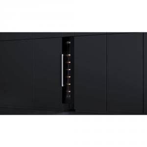 Встраиваемый винный кулер подстольного монтажа TEKA RVU 10008 (Чёрное Стекло)