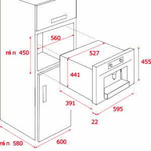 Кофемашина Teka CLC 855 GM схема установки